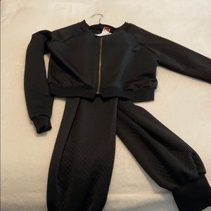 Black Track suit